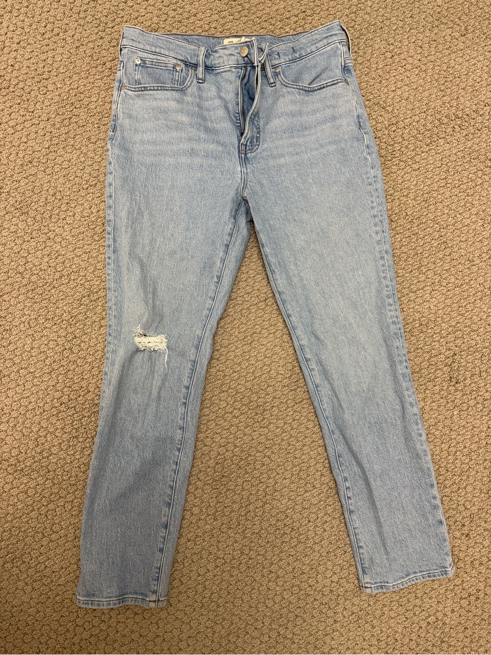 Madewell Women’s High-Rise Straight Jeans